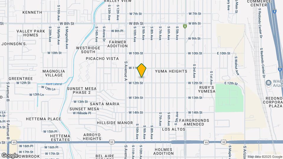 1188 S 9th Ave Map and Location Details