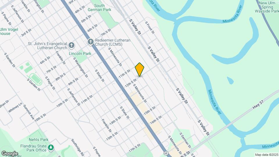 405 12th South St, Unit 1 Map and Location Details