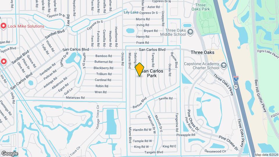 18604 Sarasota Rd Map and Location Details