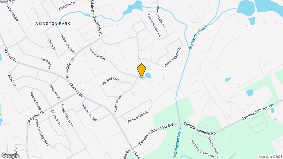 3115 Pond Ridge Trail Map and Location Details