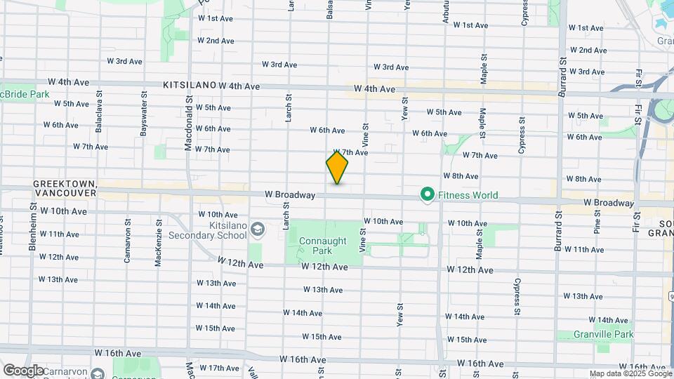 2375 Broadway W Map and Location Details