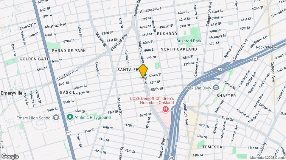 802 56th St Map and Location Details