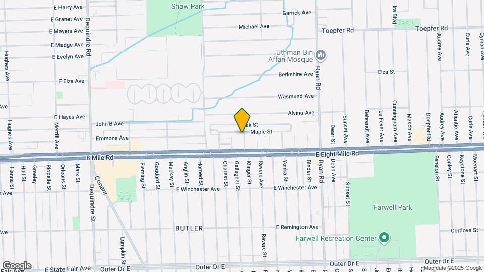 20753 Prescott Ave Map and Location Details