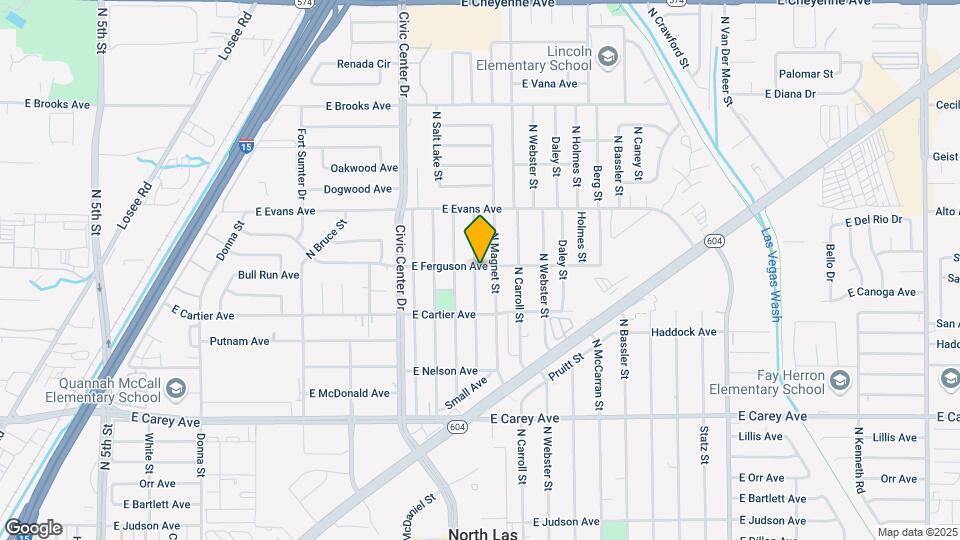 2636 N Spear St Map and Location Details
