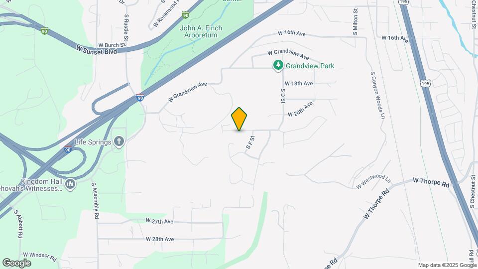 3431 W 21st Ave Map and Location Details