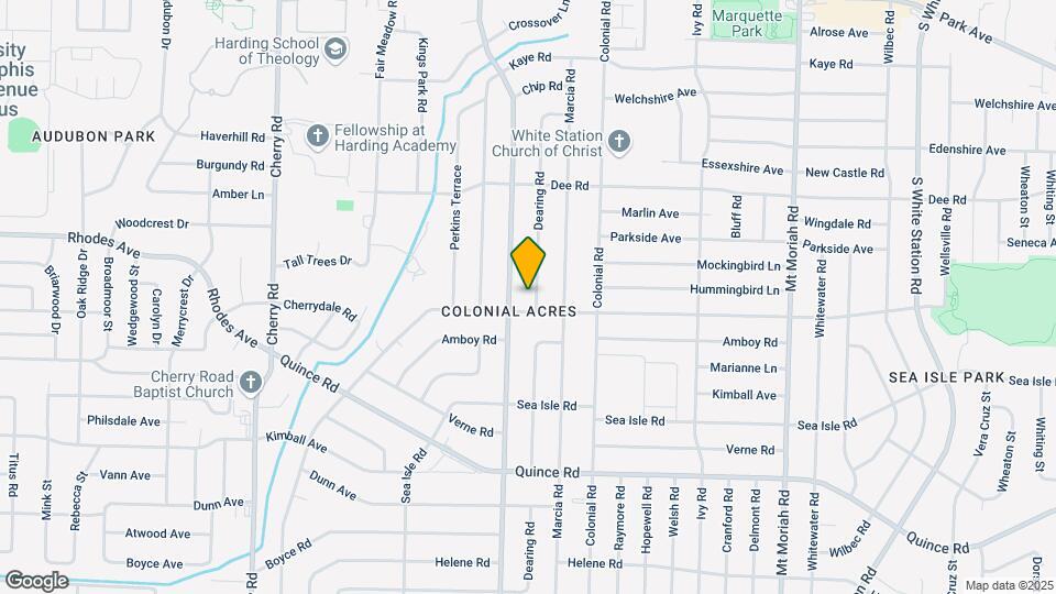 1269 Dearing Rd Map and Location Details