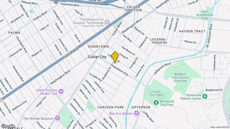 4112-4114 Duquesne Ave Mapa y Detalles de la Ubicación
