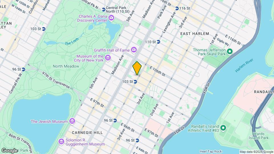 1636 Lexington Ave Map and Location Details