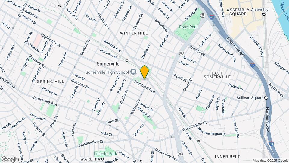 79 Highland Ave, Unit 2 Mapa y Detalles de la Ubicación