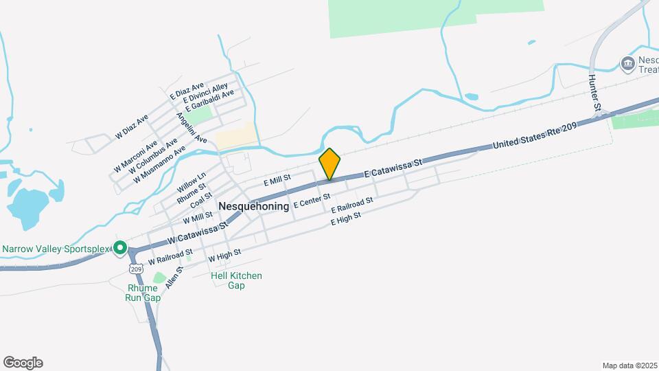 227 E Catawissa St Map and Location Details