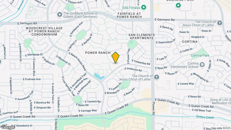4501 E Timberline Ct Map and Location Details