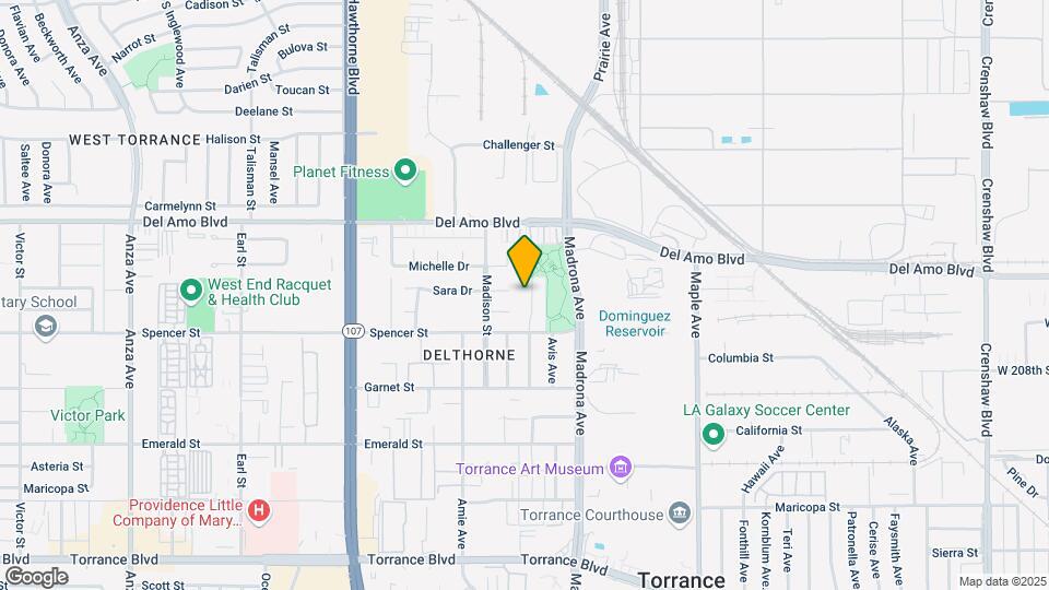 20425 Osage Ave Map and Location Details