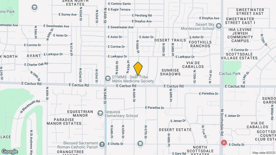 12209 N 66th St Mapa y Detalles de la Ubicación