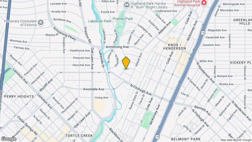 4236 Glenwood Ave Map and Location Details