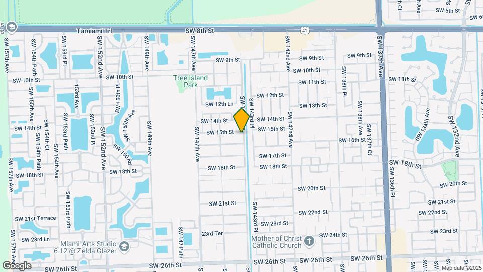 1522 SW 144th Ave Map and Location Details