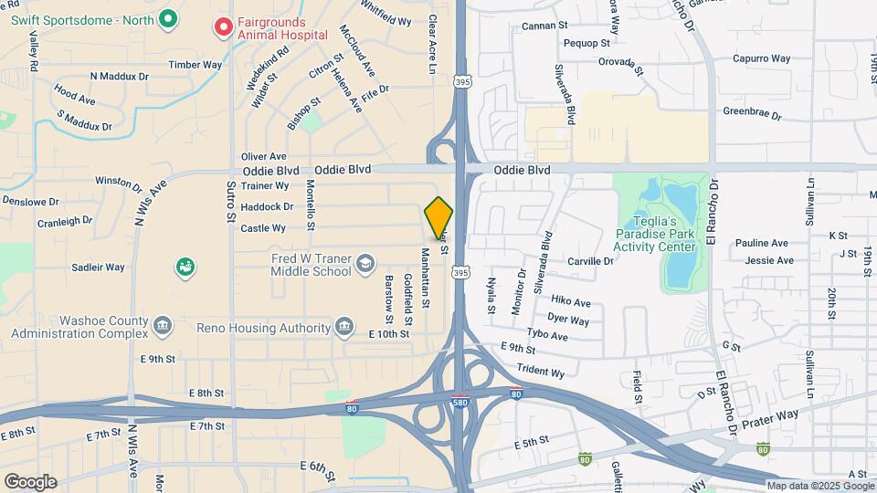 1315 Butler St Map and Location Details