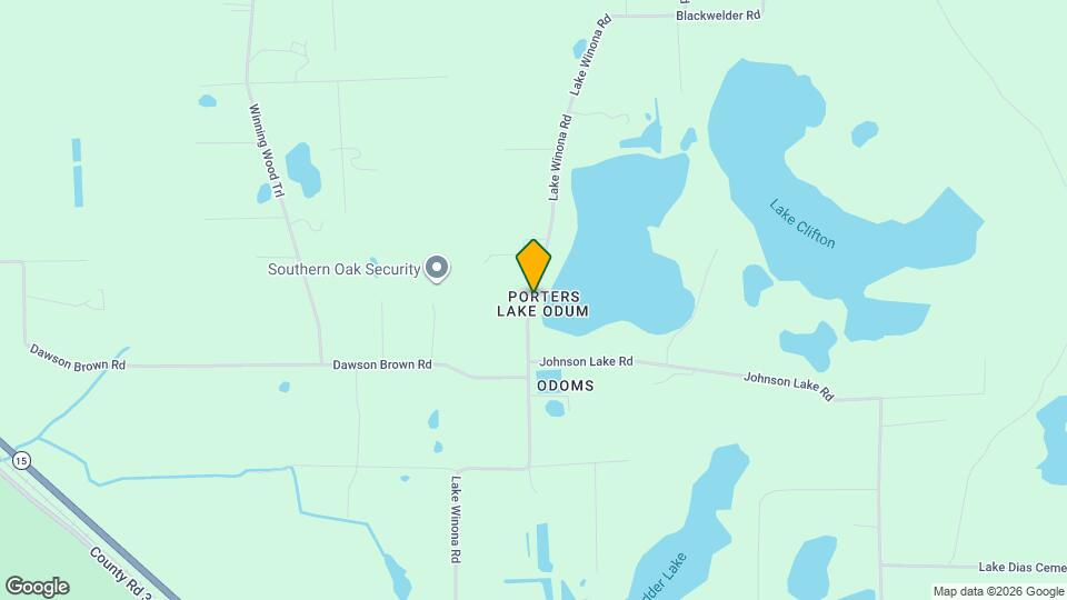 6197 Lake Winona Rd Map and Location Details