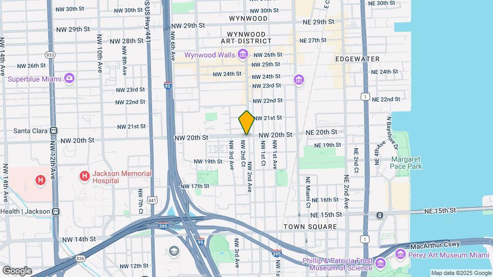 1955 NW 2nd Ct Map and Location Details