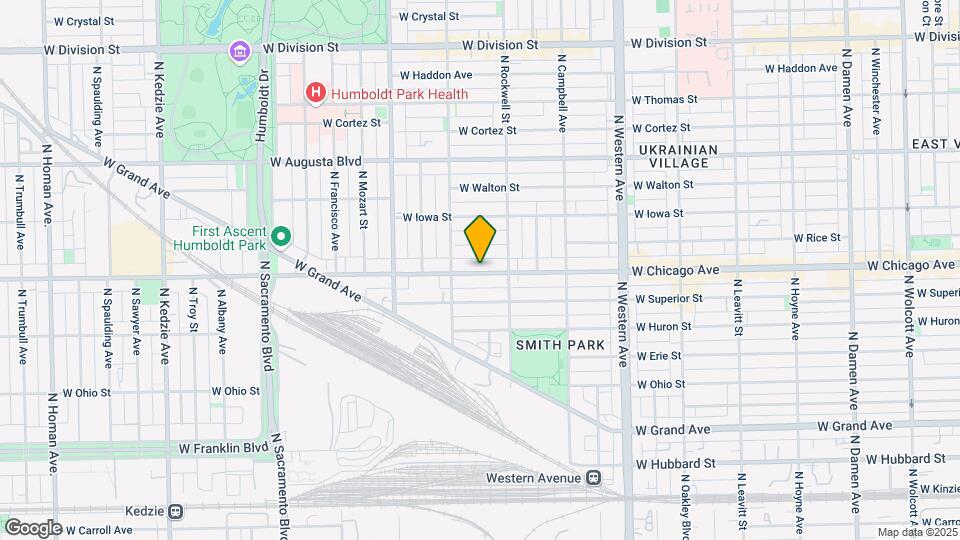 2646 W Chicago Ave-Unit -3R Map and Location Details