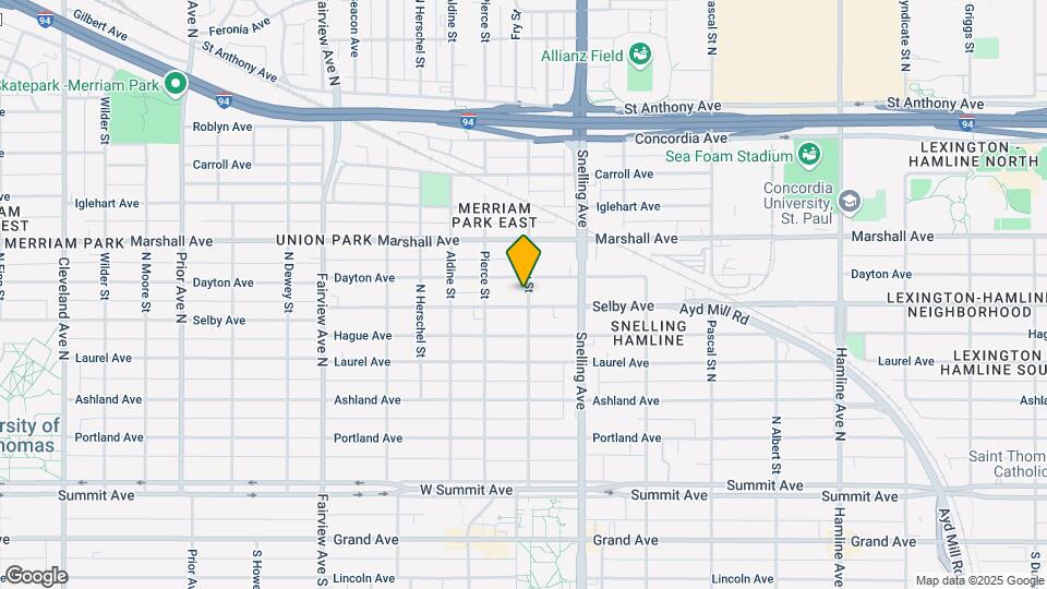1631 Selby Ave Map and Location Details