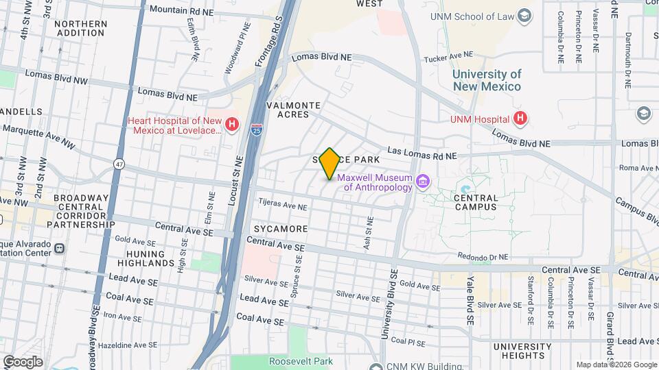 420 Spruce St NE Map and Location Details