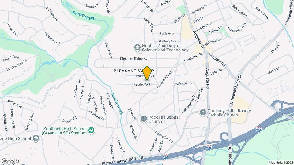 14 Pacific Ave Map and Location Details