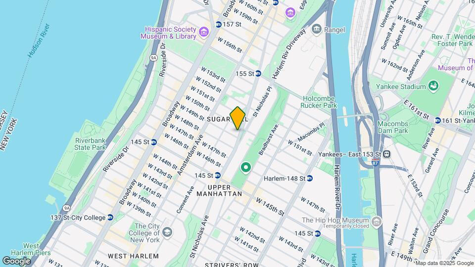 787 Saint Nicholas Ave Mapa y Detalles de la Ubicación