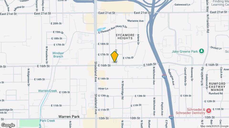 1604 Elmhurst Dr Mapa y Detalles de la Ubicación