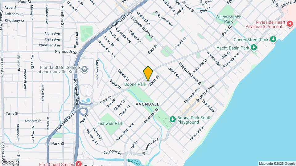 3655 Walsh St Map and Location Details