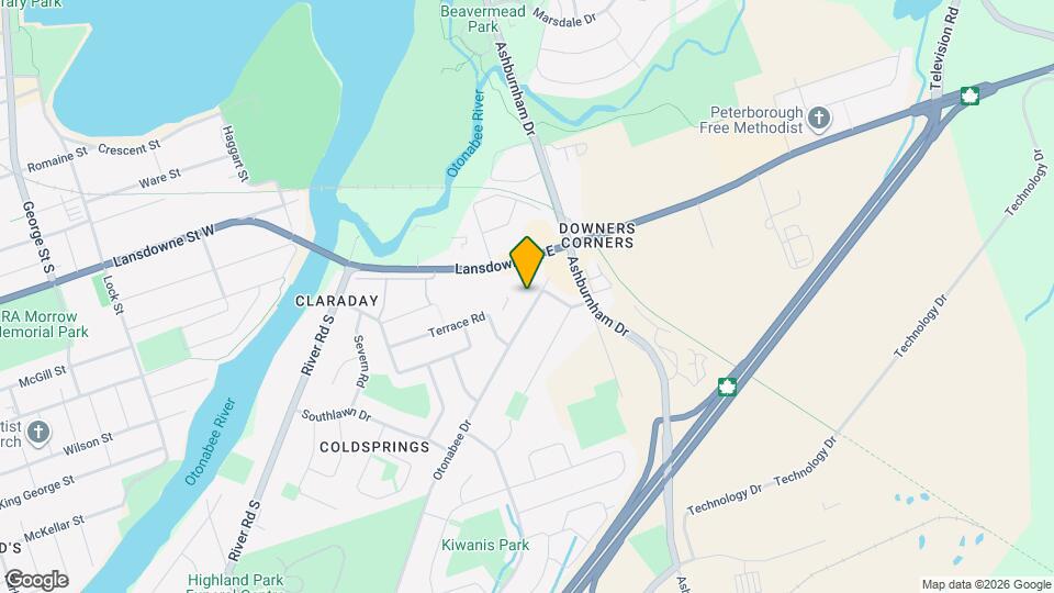 695 Otonabee Dr Map and Location Details