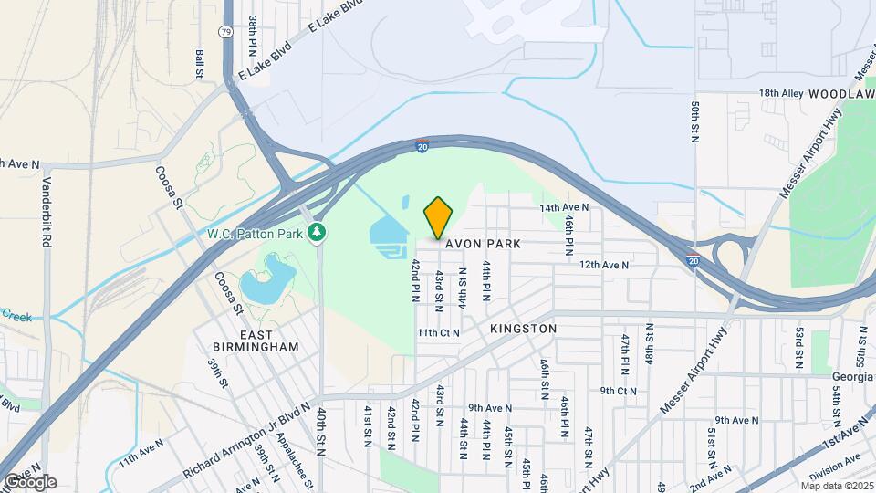 1316 43rd St N Map and Location Details