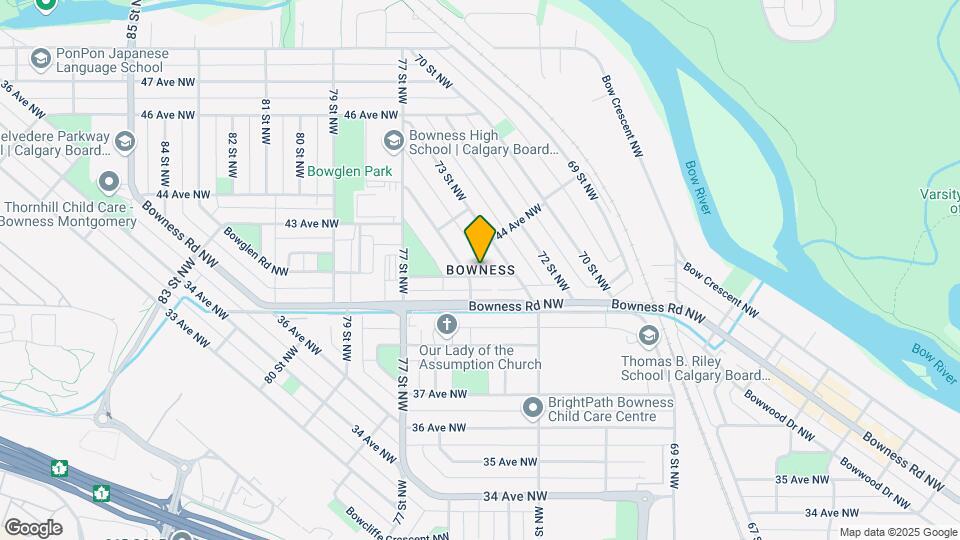 7504 41 Av NW Map and Location Details