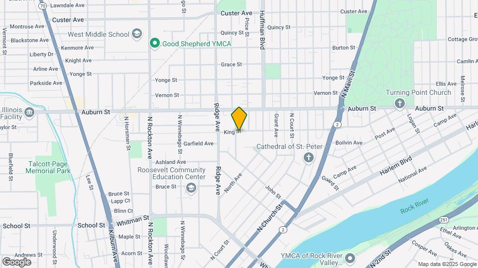 1251 Garrison Ave Mapa y Detalles de la Ubicación