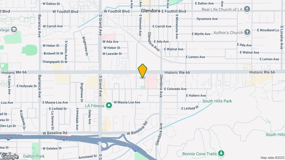 627 S Santa Fe Ave Map and Location Details