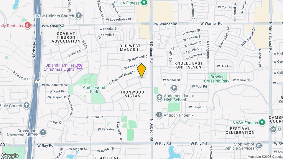 1421 N Salida Del Sol Map and Location Details