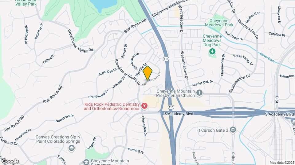 940 Royal Crown Ln Map and Location Details