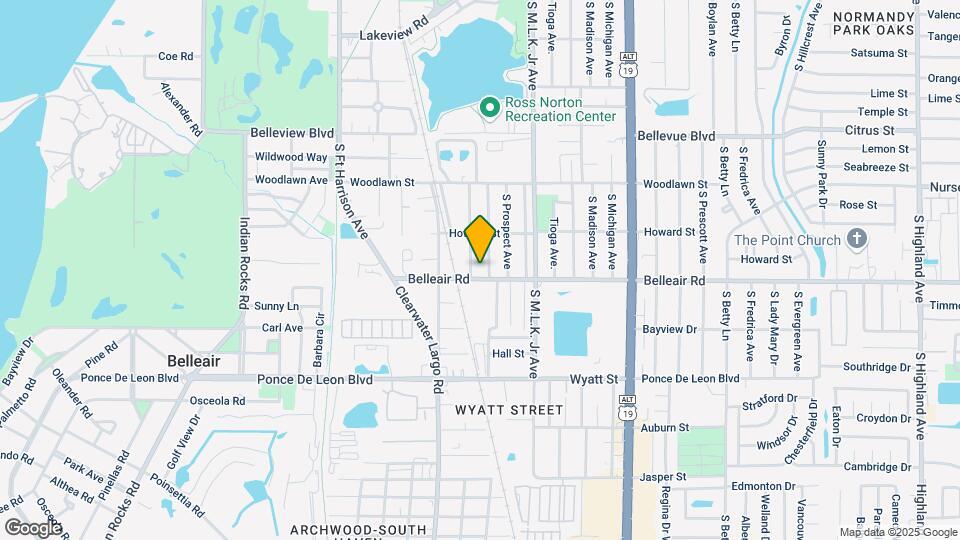 810 Belleair Rd Mapa y Detalles de la Ubicación