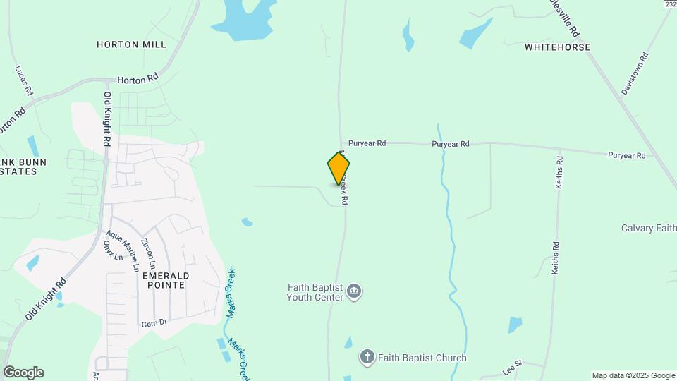 3037 Marks Creek Rd Map and Location Details