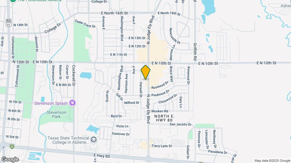874 N Judge Ely Blvd Mapa y Detalles de la Ubicación