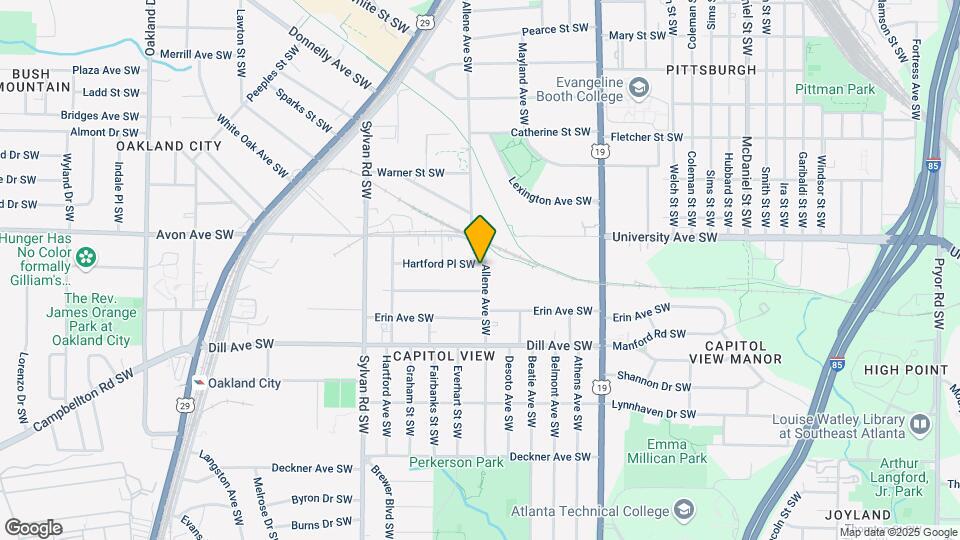 1229-1239 Allene Ave SW Map and Location Details