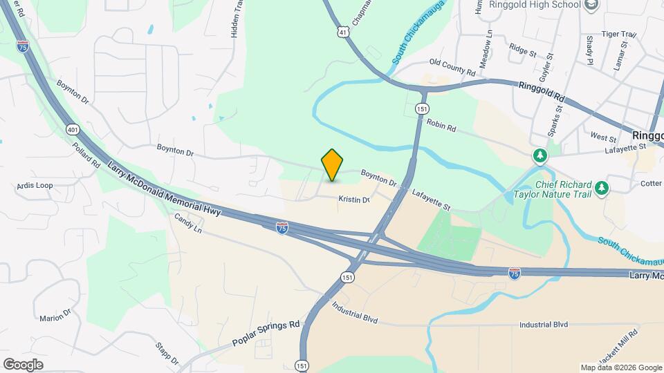 Oakridge Apartments Map and Location Details