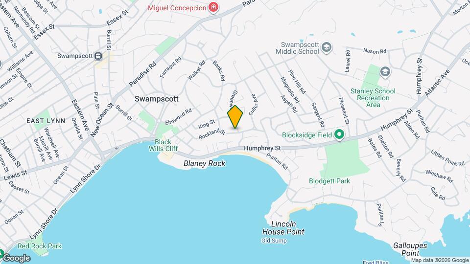 106 Rockland St Mapa y Detalles de la Ubicación