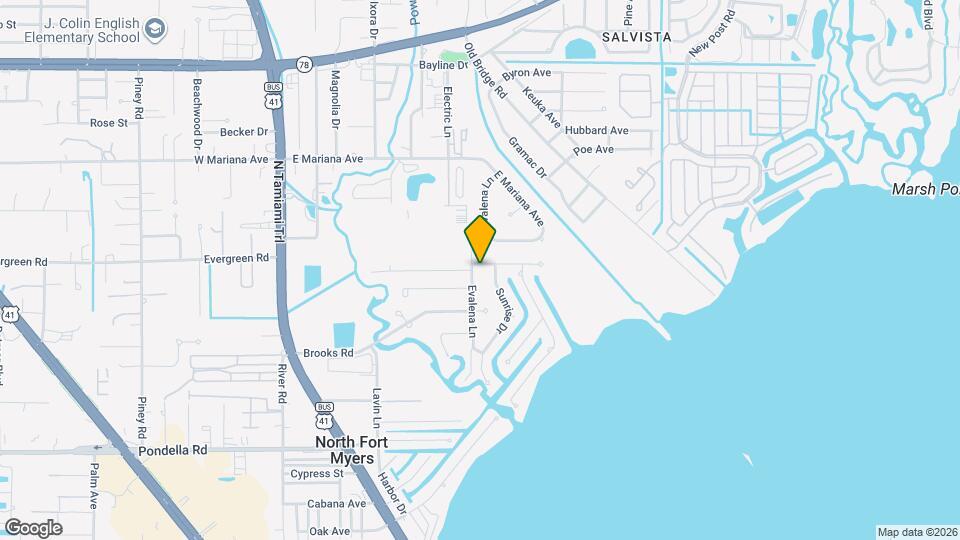 1398 Evalena Ln Map and Location Details