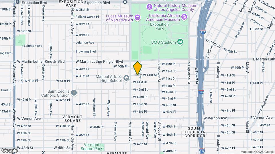 910 W 41st St Mapa y Detalles de la Ubicación