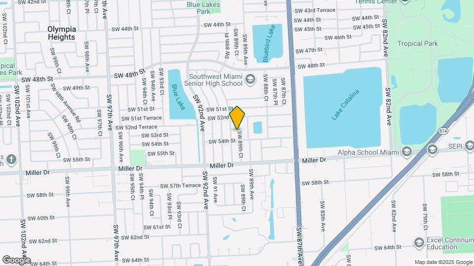 5312 SW 89th Ct Map and Location Details