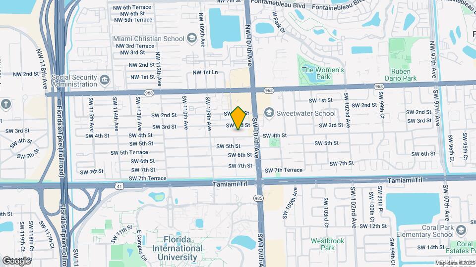 10775 SW 4th St Mapa y Detalles de la Ubicación