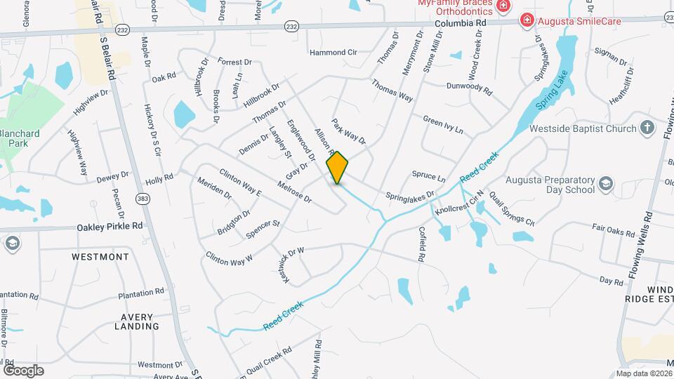 4061 Melrose Dr Mapa y Detalles de la Ubicación