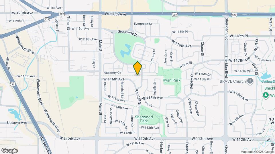 11630 Kendall Cir Map and Location Details