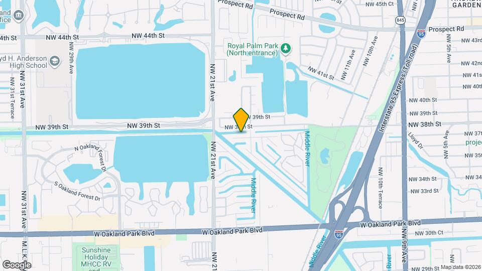 1911 NW 37th St Map and Location Details