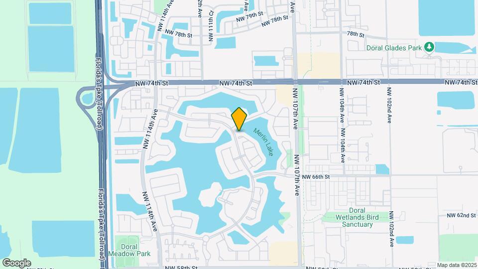 10923 NW 70th St, Unit Unit 1 Map and Location Details
